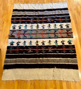 lot 108 image: Vintage Wool Blanket