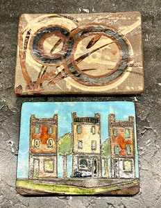 lot 133 image: Pretty Handmade Pottery Home Decor