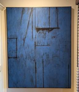 lot 6 image: Large Oil on Canvas Painting by Duane Ditty