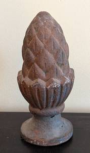 lot 54A image: Cast Iron Pinecone Doorstop