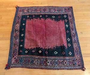 lot 59A image: Vintage Woven Ethnic Wall Hanging