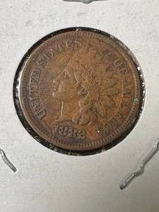 1882 US INDIAN HEAD CENT