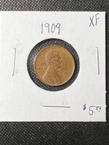 1909 US WHEAT CENT