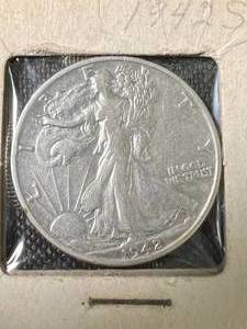 1942-S US WALKING LIBERTY HALF DOLLAR