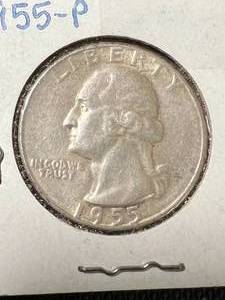 1955 US WASHINGTON QUARTER
