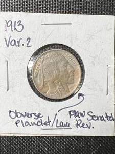 1913 VAR.2 US BUFFALO NICKEL