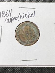 1864 US INDIAN HEAD CENT