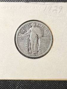 1929 US STANDING LIBERTY QUARTER