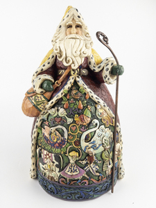 lot 63 image: JIM SHORE - HEARTWOOD CREEK My True Love Gave To Me Figurine #C4003272