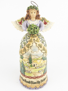 lot 88 image: JIM SHORE - HEARTWOOD CREEK May The Road Rise Up To Meet You Figurine #C4007246