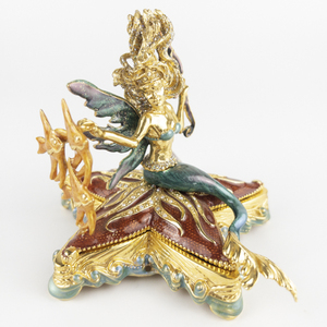 lot 1-F image: KIRKS FOLLY Sea Fairy Keepsake Trinket Box