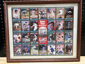 Nolan Ryan Coca Cola Framed Card Set