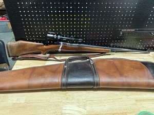 Bolt Action Rifle and Scope