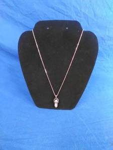 Rose Quartz Double Terminated Crystal Gold Plated Necklace