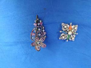 Vintage Broch and Hair Clip