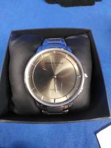 Kenneth Cole New York Male Analog Quartz Watch with Stainless Steel Strap Silver Bracelet