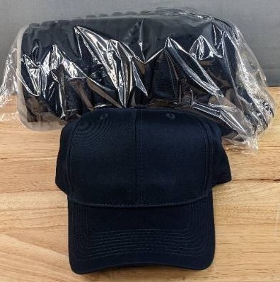 lot 78A image: 12 Brand New Advantage Series Ltd. Navy Hats OSFM A