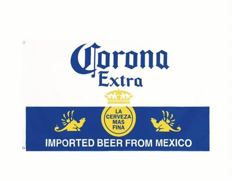 lot 55A image: Brand New 3 x 5 Corona Extra Imported Beer Flag Mexico Cerveza N