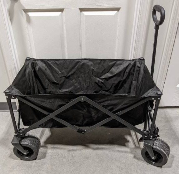lot 32K image: Collapsible Folding Utility Wagon, Black B