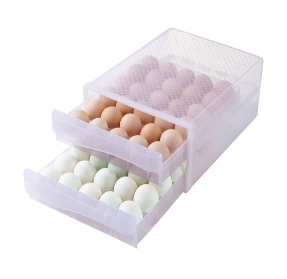 lot 55J image: New 60 Grid Large Capacity Egg Holder $23.99 Retail B