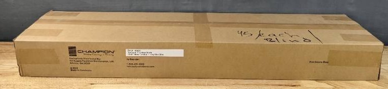 lot 86A image: 4 Brand New Champion TruTouch Cordless Vinyl Blinds White S