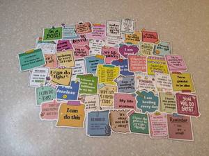 lot 406 image: 50 Brand New All About You Stickers P