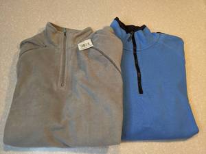 lot 415 image: New Weather Proof Gray Womens Large Pullover Boston Traders Blue Pullover Size XL P