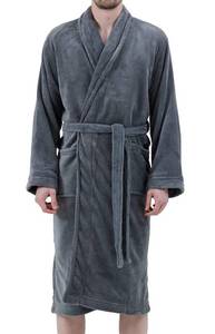 lot 107 image: Brand New Mud Kingdom Mens Fleece Robe (SmallMedium) - Gray B