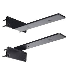 lot 110 image: 7 Brand New EVCUHASL 6 Packs - 6 Inch Heavy Duty Floating Shelf Brackets $139.95 Retail B