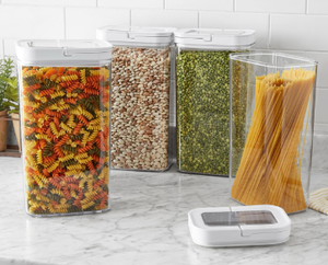 lot 865 image: Brand New Members Mark 4-Pack Fliplock Food Storage Containers X