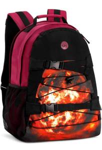 lot 82 image: 2 Brand New Choco Mocha Red Fireball Backpacks 18 B