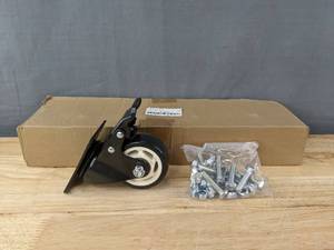 lot 90 image: New Set of Four 4 Caster Wheels B
