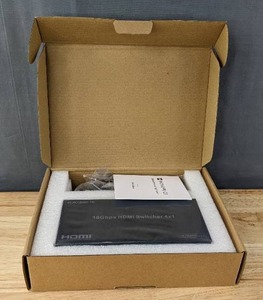 lot 860 image: Brand New Monoprice Blackbird 4K 4x1 HDMI Switch N