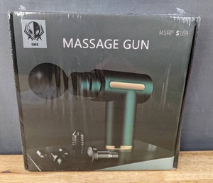 lot 68K image: Brand New SMS Deep Tissue Muscle Massage Gun N