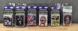 lot 51K image: Brand New 150 Football Card Collection NFL Stefon Diggs, Justin Fields, Aaron Rodgers, Jim Kelly, Baker Mayfield and More I