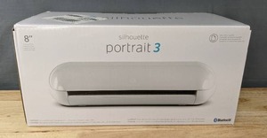 lot 6A image: Brand New Silhouette Portrait 3 with Bluetooth Wireless Cutting $145.00 Retail I