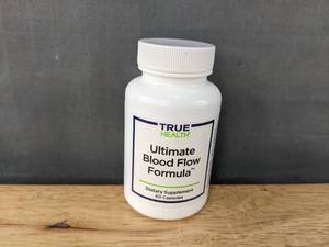 lot 107K image: Brand New True Health Ultimate Blood Flow Formula Dietary Supplements H