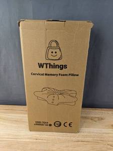 lot 134K image: Brand New Oeko-Tex Standard 100 Cervical Memory Foam Pillow $44.99 Retail B