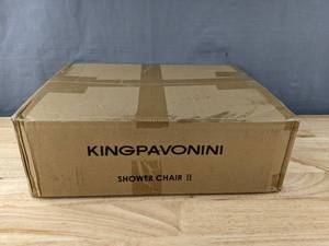 lot 138 image: Brand New Kingpavonini Shower Chair S