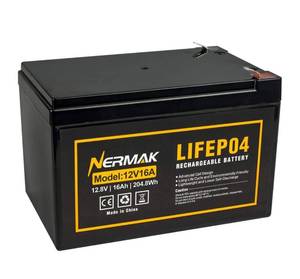 lot 40 image: Brand New 12V 16Ah Lithium LiFePO4 Deep Cycle Battery $49.99 Retail B