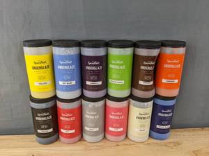 lot 147 image: Brand New Speedball Underglaze 12-Color Underglaze Set, Deluxe School Pack, 16 Ounce Jars $180 Retail B