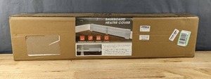 lot 166 image: Brand New 3 Foot Baseboard Heater Cover $79.99 Retail B
