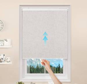 lot 189 image: Brand New GENIMO 100% Blackout Roller Window Shades, Window Blinds Cordless with Thermal Insulated $60.99 Retail B