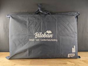 lot 172 image: Biloban Baby Bedding in Gray Stars B
