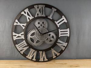 lot 181 image: Rustic or Steam Punk Wall Clock B