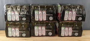 lot 997 image: 6 Brand New Cases of 12 Aspire Healthy Energy Drinks 12 oz Variety Pack 48 Total $230.70 Retail N