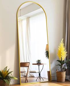 lot 190 image: New Full Length Gold Arch Mirror $59.99 Retail B