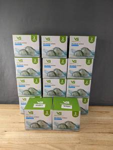 lot 195 image: Resellers Dream 14 Brand New Volca Spares Hot Tub Chlorine Cartridges Replacement for Frog Floating System, 2 Count $349.86 Retail B
