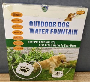 lot 941 image: Brand New Outdoor Dog Water Fountain $39.00 Retail L