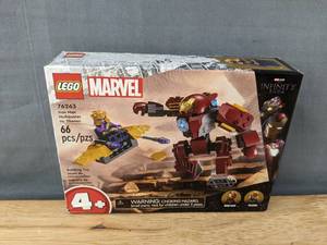 lot 13A image: Brand New LEGO Marvel Iron Man Hulkbuster vs. Thanos N